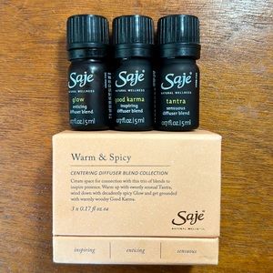 SAJÉ OIL SCENTS for diffuser ☯️